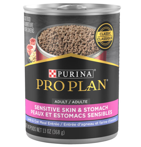 ProPlan - Conserve pour chiens / Peaux &amp; estomacs sensibles agneau - 368 g