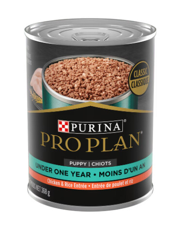ProPlan - Conserve pour chiot Pâté de poulet et riz - 368 g