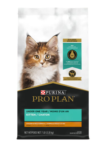 ProPlan - Chaton / Poulet et riz, Format: 7 lb (3.18 kg)