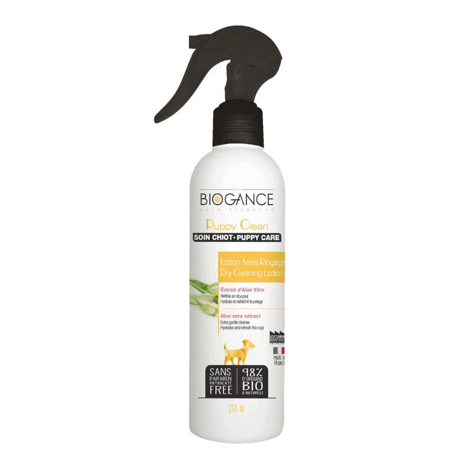 Biogance - Lotion nettoyante sans rinçage pour chiots - 250ml