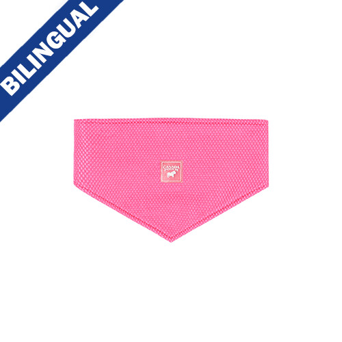 Canada Pooch - Foulard refroidissant, Couleur: Rose, Taille: S