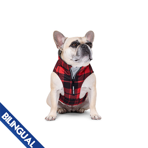 Canada Pooch - Manteau Expedition / 2.0 Plaid Rouge