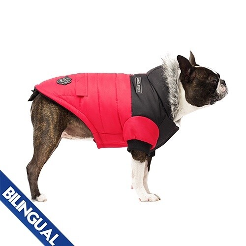 Canada Pooch - Parka True North Rouge -14&#39;&#39;