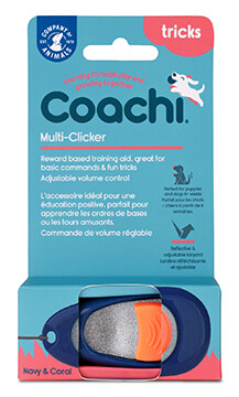 Coachi - Cliqueur d&#39;entrainement / Marine &amp; corail