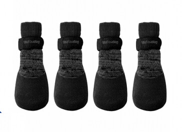 foufou Dog Chaussettes trempées caoutchouc, Couleur: Noir, Pointure: S