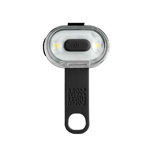 Matrix Ultra LED lumière pour collier de chien, Couleur: Noir