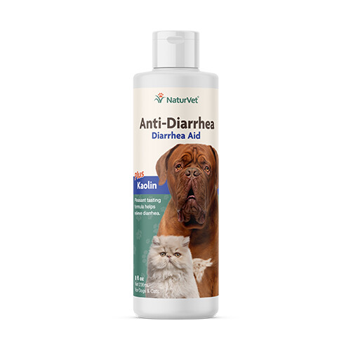 NaturVet Anti-diarrhée liquide pour chiens et chats - 8 oz