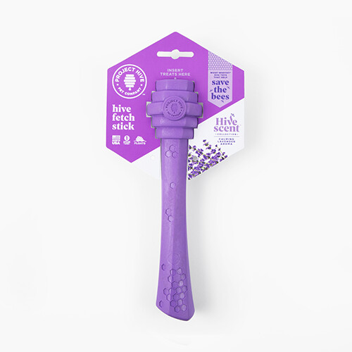 Project Hive Fetch Stick - Bâton lavande pour chien