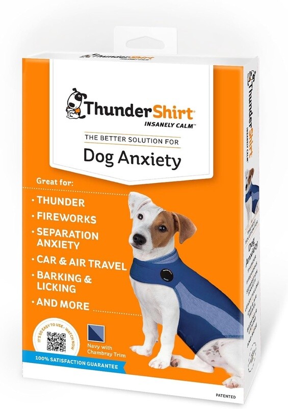 Thundershirt - Polo bleu large *Disc*