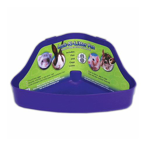 Ware Lock-n-Litter bac a litière en coin pour rongeur