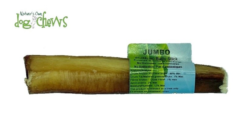 Nature's Own JUMBO BULLY STICK 6"