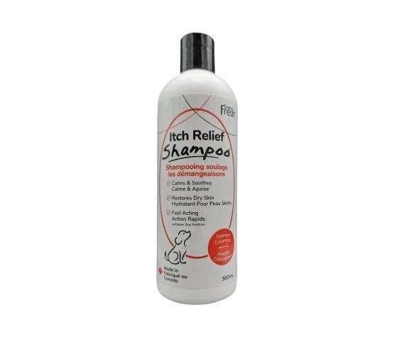 Envirofresh - Shampoing anti-démangeaisons pour chiens / Avoine &amp; Concombre - 380 ml