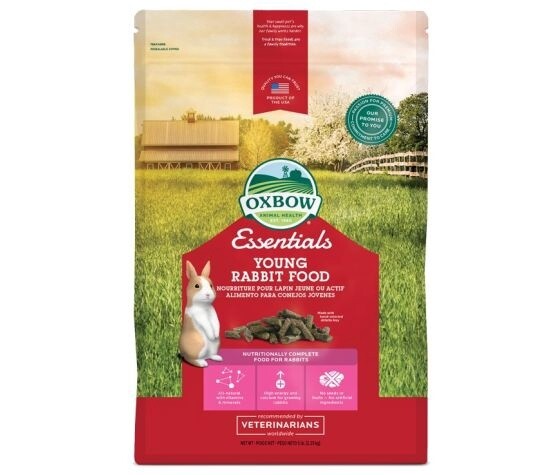 Oxbow Essentials - Nourriture pour jeune lapin / 5lb