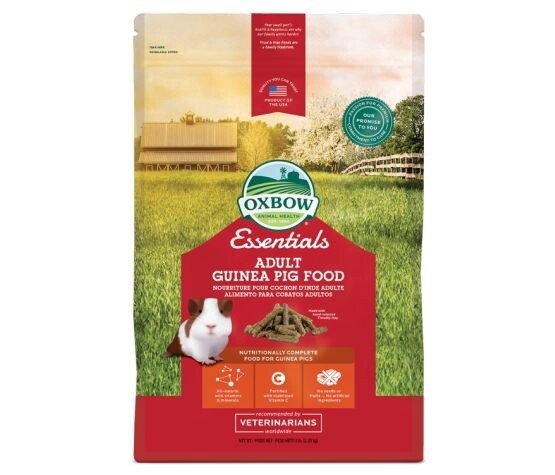 Oxbow Essentials - Nourriture pour cochon d'Inde / adulte