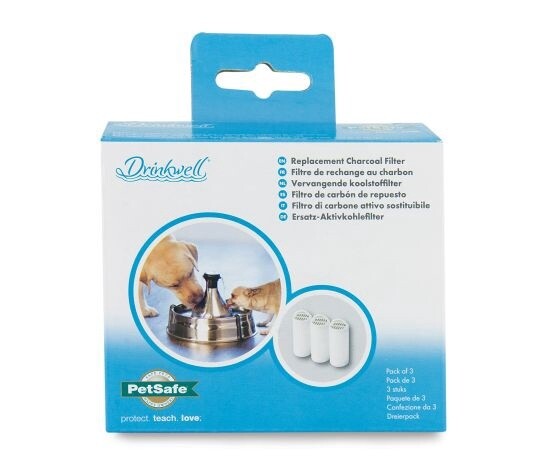 Petsafe Filtres de rechange au charbon - Paquet de 3