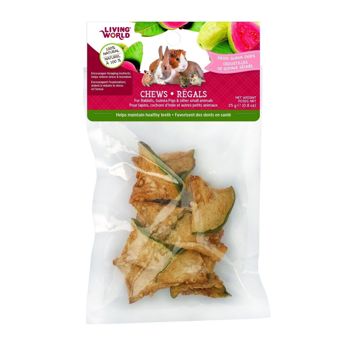 Living World - Croustilles de goyave / 25g