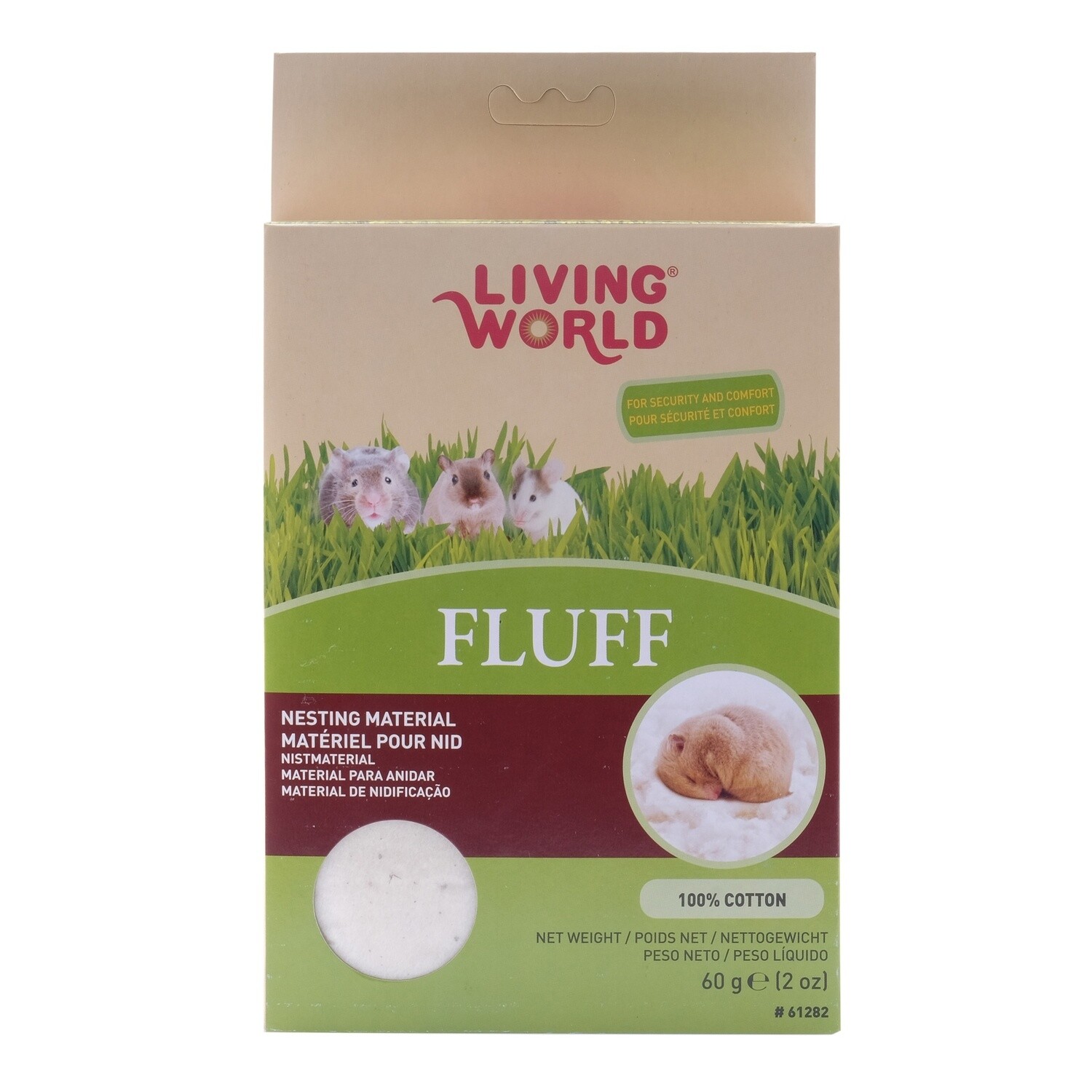 Living World - Duvet pour rongeurs/ 60g
