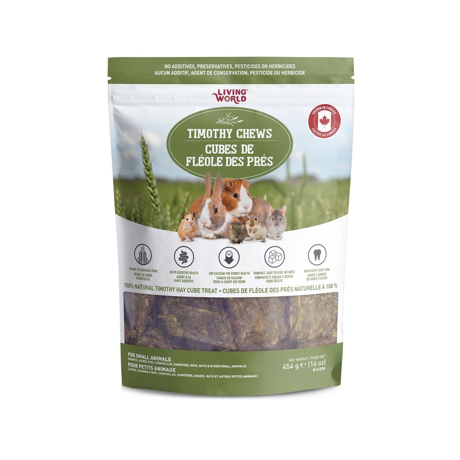 Living World - Cubes de fléole des prés / 454g