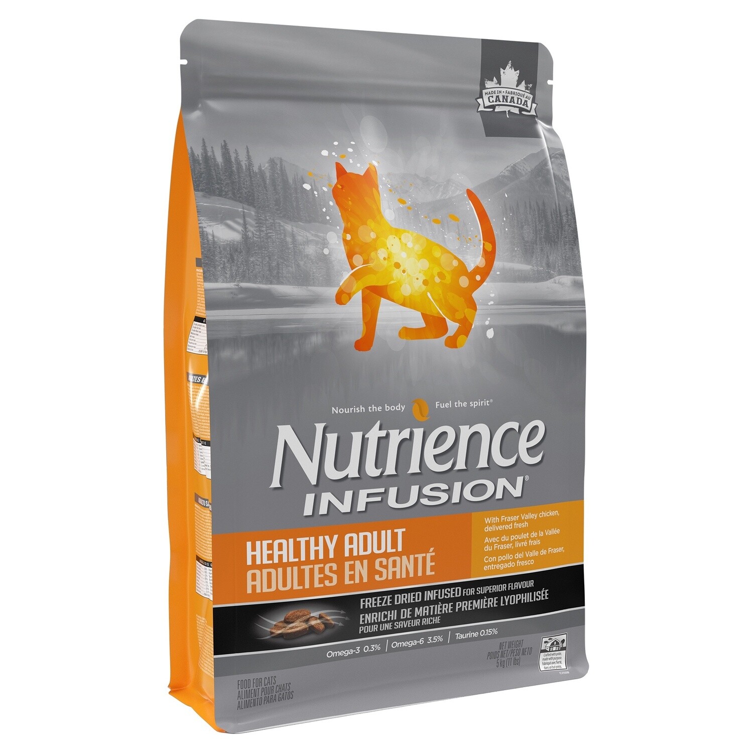 Nutrience - Infusion Chat adulte/Poulet, Format: 5 kg (11 lb)