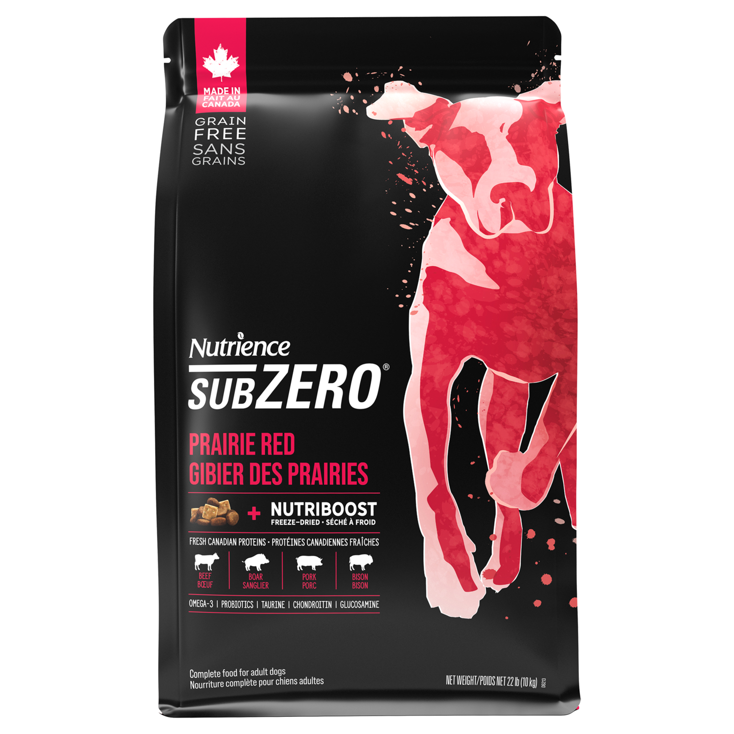 Nutrience Subzero - Chien tous stades de vie / Gibier des prairies, Format: 10 kg (22 lb)