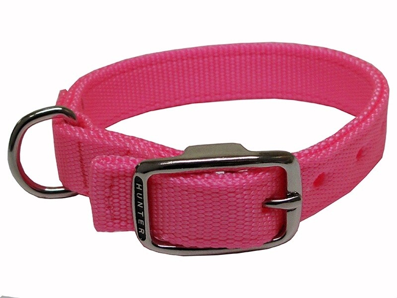 Hunter - Collier en nylon - Rose 1&#39;&#39; x 17-26&#39;&#39;