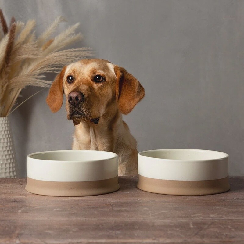 Scruffs - Bol en céramique 2 tons / Beige