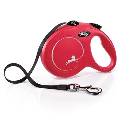 Flexi classic Ruban - Rouge / S (5m/16&#39;)