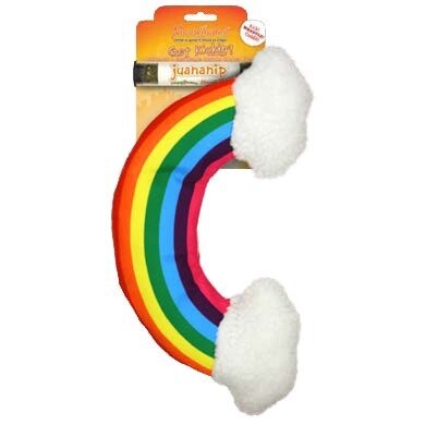 Meowijuana - Jouet pour chat / Arc-en-ciel avec herbe à chat