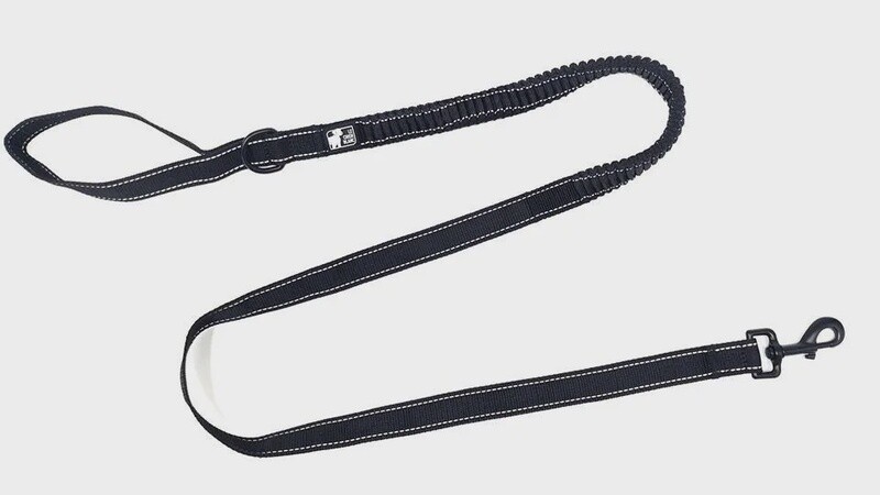 Le Chien Blanc Laisse Bungee 1.5 m - Noir