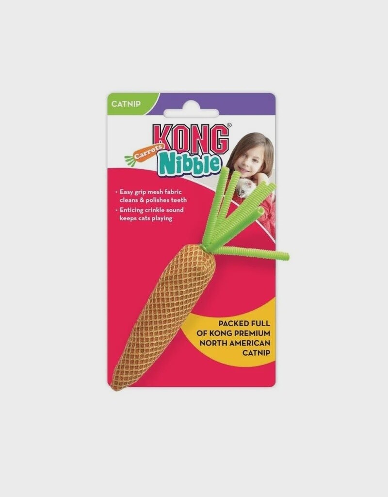 Kong - Jouet pour chat - Nibble carotte *Disc*