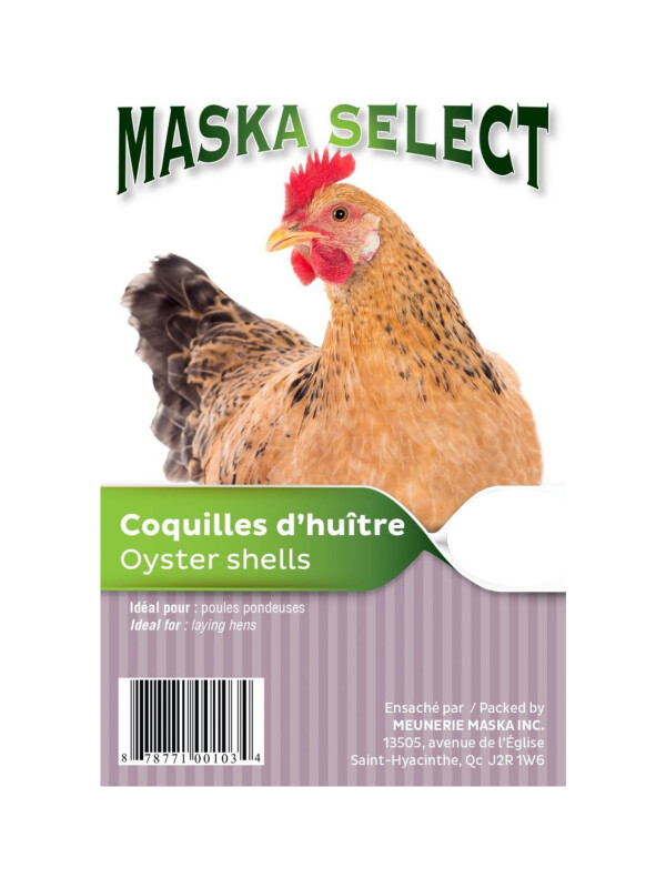 Maska - Coquilles d&#39;huîtres / 2kg