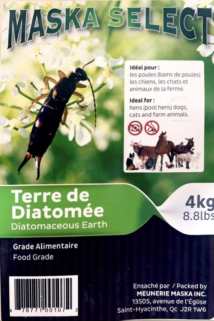 Maska terre de diatomée 150G