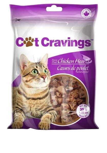 Cat Cravings - Cœurs de poulet / 35g