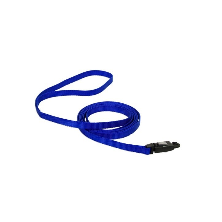 Coastal - Laisse E-Z Snap pour chat - 3/8&quot; x 72&quot; (6&#39;), Couleur: Bleu