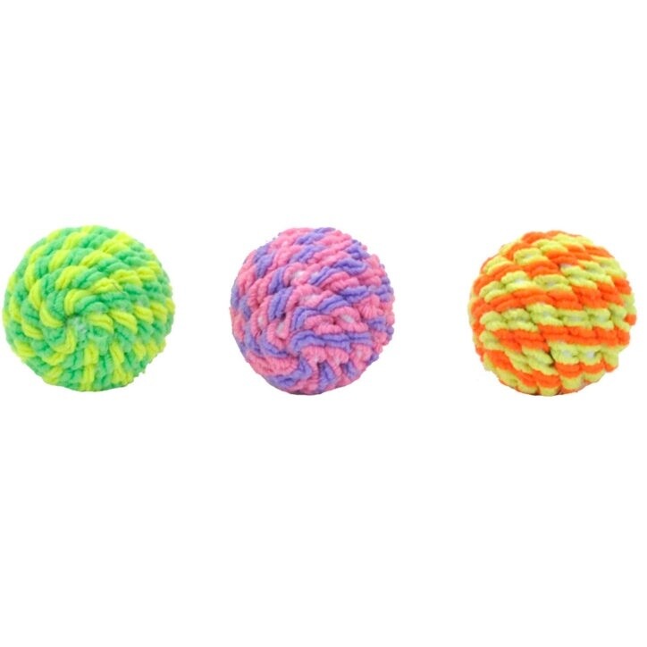 Turbo balle pour chat - Couleurs assorties