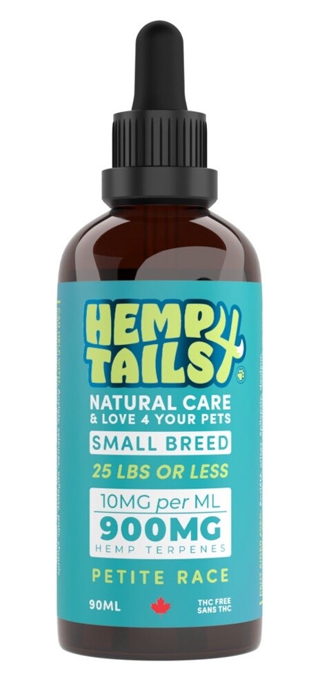 Hemp4Tails - Huile de chanvre - Chien de petite race, Format: 90 ml / 900mg