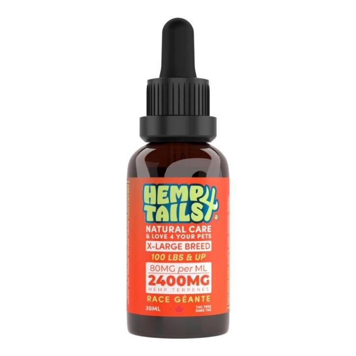 Hemp4Tails - Huile de chanvre - Chiens de race géante / 30 ml - 2400mg