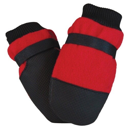 Muttluks Hott Doggers bottes en polaire - Rouge