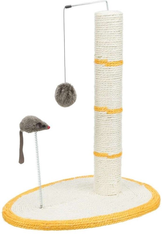 Trixie Poteau griffoir Scratch Me avec corde de sisal / 50 cm