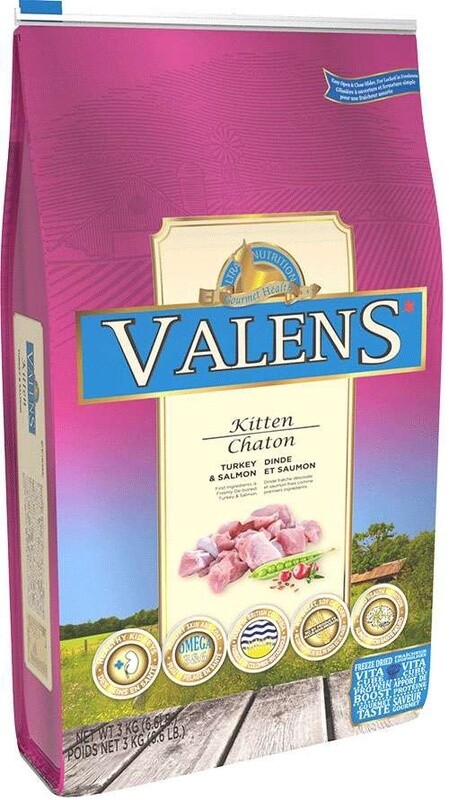 Valens - Chaton/Dinde &amp; saumon - 3kg