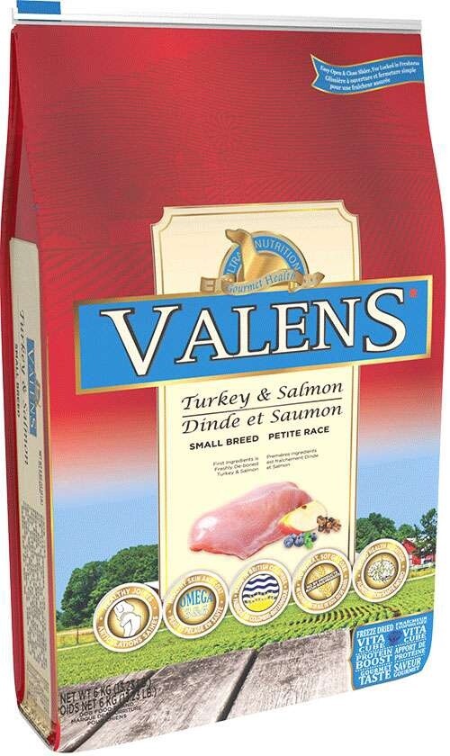 Valens - Chien de petite taille/Dinde et saumon - 3 kg