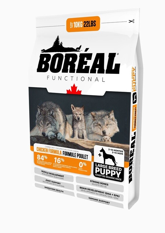 Boréal functional - Chiot grande race poulet - 10kg