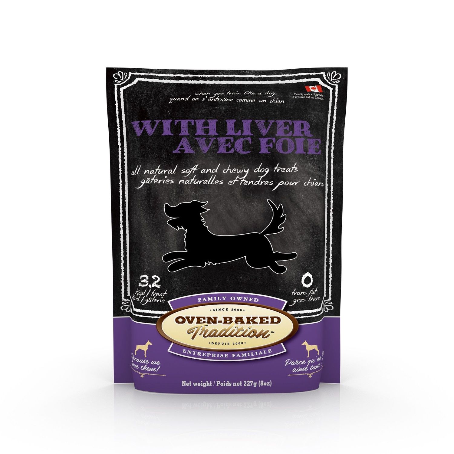 OBT - Gâteries tendres pour chiens/Foie - 8oz