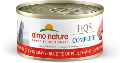 Almo nature HQS complete - Conserve pour chat/Poulet &amp; canard