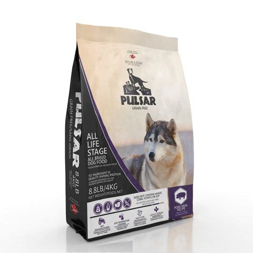 Horizon Pulsar - Nourriture pour chiens toutes étapes de vie / Porc, Format: 4 kg