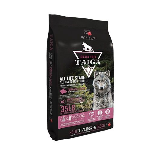 Horizon Taiga - Nourriture pour chiens toutes étapes de vie / Porc 15.9 kg (35 lb)