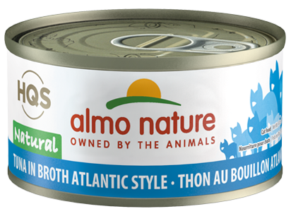 Almo Nature HQS Natural - Conserve pour chats/Thon au bouillon - 70g