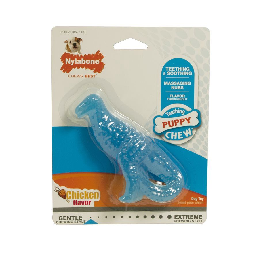 Nylabone - Os de nylon pour chiot / Dinosaure