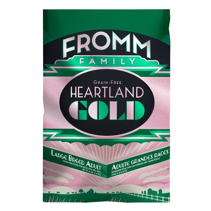 Fromm Heartland Gold - Chien grande race / Viandes rouges sans grains - 11.8kg