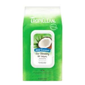 Tropiclean - Lingettes nettoyantes pour oreilles/50 un.